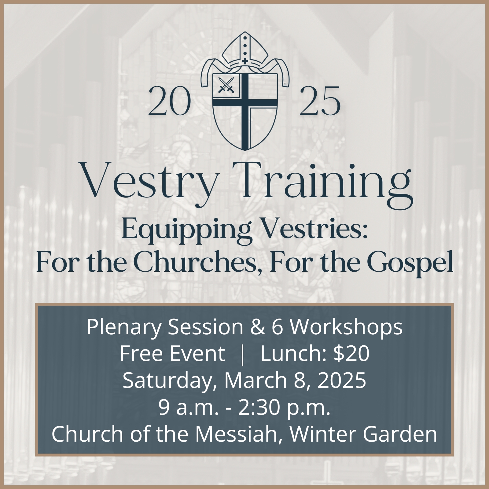 2025 Vestry Training Square